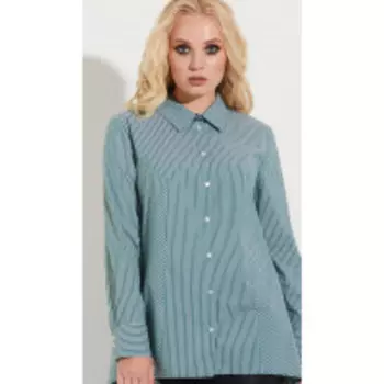 Блузка Golden Valley-2240 В цвете: Зеленый; Размеры: 50,52,48,54