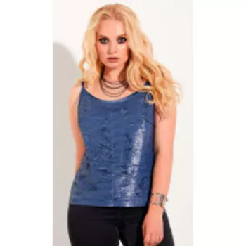 Блузка Golden Valley-26473 В цвете: Синий; Размеры: 50,52,46,48,44,42