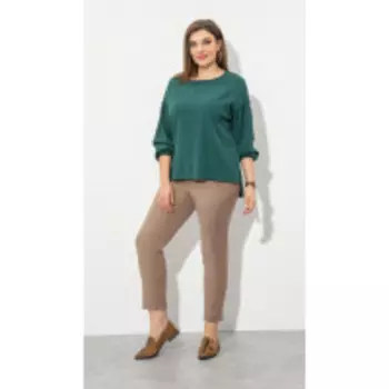 Блузка JeRusi-2072А В цвете: Зеленый; Размеры: 56,58,52,54