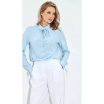 Блузка LIBERTY-224 В цвете: Голубой; Размеры: 52,42