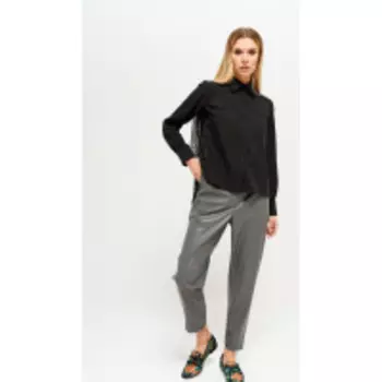 Блузка Люше-2515 В цвете: Черный; Размеры: 50,52,46,48,44