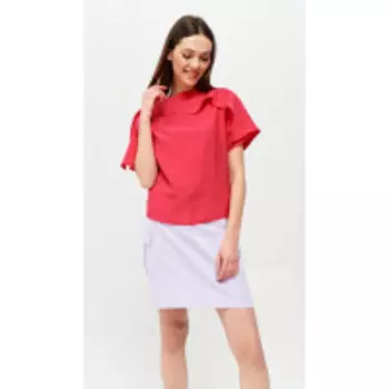 Блузка Люше-2622 В цвете: Розовый; Размеры: 50,52,46,48,54,44