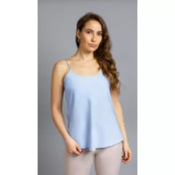 Блузка Mirolia-887/3 В цвете: Голубой; Размеры: 56,50,52,46,48,54