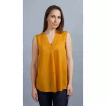 Блузка Mirolia-905 В цвете: Оранжевый; Размеры: 56,50,52,46,48,54