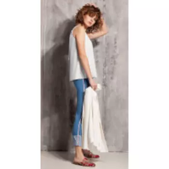 Блузка Nova Line-20032 В цвете: Голубой; Размеры: 46,48,44,42