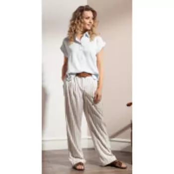 Блузка Nova Line-20217 В цвете: Голубой; Размеры: 44