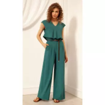 Блузка Nova Line-20349 В цвете: Зеленый; Размеры: 50,52,46,48,44,42