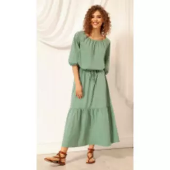 Блузка Nova Line-20417 В цвете: Зеленый; Размеры: 50,52,46,48,44,42