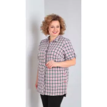 Блузка Орхидея люкс-1009 Размеры: 56,58,62