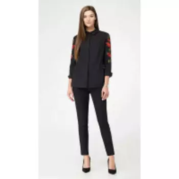 Блузка Panda-389740 В цвете: Черный; Размеры: 46,44,42