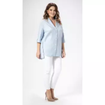 Блузка Panda-448140 В цвете: Голубой; Размеры: 62