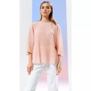 Блузка Prestige-4135 В цвете: Розовый; Размеры: 50,52,46,48,54