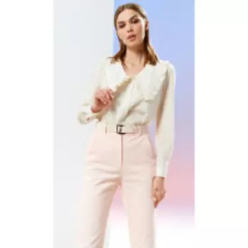 Блузка Prestige-4158 В цвете: Бежевый; Размеры: 46,48,44,42