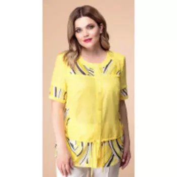 Блузка Romanovich-8-1083 В цвете: Желтый; Размеры: 56,58,54