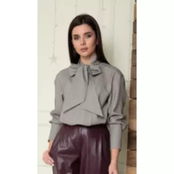 Блузка Sandyna-13897 В цвете: Бежевый; Размеры: 50,52,46,48,54,44