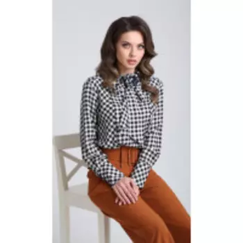 Блузка Sandyna-13960 В цвете: Серый; Размеры: 50,52,46,48,54,44