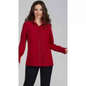 Блузка TEFFI style-1472/1 В цвете: Красный; Размеры: 56,46,48,44