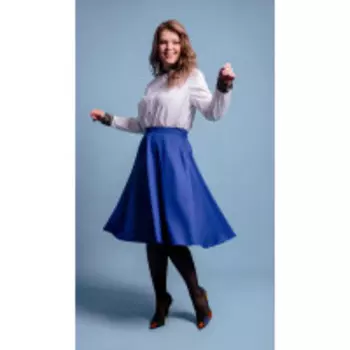 Блузка Vesnaletto-11112 В цвете: Белый; Размеры: 56,58,54