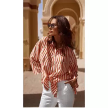 Блузка Vesnaletto-2631 В цвете: Красный; Размеры: 50,46,48,44