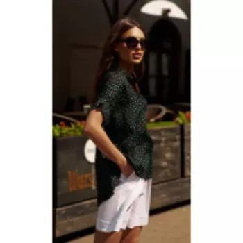 Блузка Vesnaletto-2702 В цвете: Черный; Размеры: 50,46,48,44,42