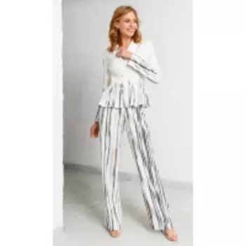 Брюки ArtRibbon-3444B В цвете: Разноцветный; Размеры: 46,48,44