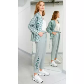 Брюки ArtRibbon-3447B В цвете: Разноцветный; Размеры: 50,52,46,48,54,44