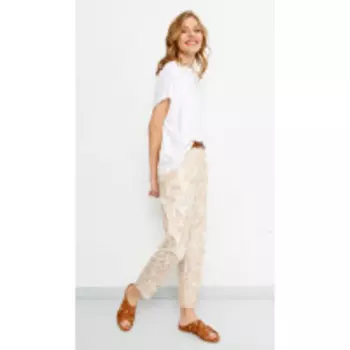 Брюки ArtRibbon-3457B В цвете: Бежевый; Размеры: 50,52,46,54,44