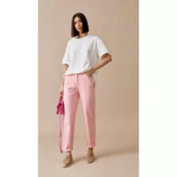 Брюки Beauty-3992 В цвете: Розовый; Размеры: 46,44,42