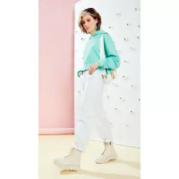 Брюки Buter-2087-2 В цвете: Белый; Размеры: 50,52,46,48,44,42