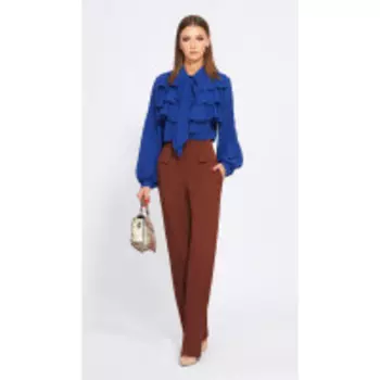 Брюки EOLA-1930 В цвете: Коричневый; Размеры: 46,48,44