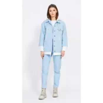 Брюки EOLA-1983 В цвете: Голубой; Размеры: 50,52,46,48,54,44