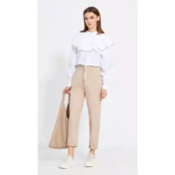 Брюки EOLA-2021 В цвете: Бежевый; Размеры: 50,52,46,48,54,44