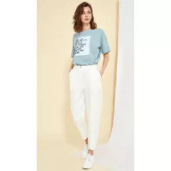 Брюки Kaloris-1716 В цвете: Белый; Размеры: 50,52,46,48,44,42