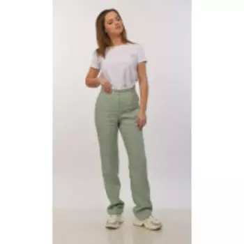 Брюки Mali-321-014 В цвете: Зеленый; Размеры: 58,60,52