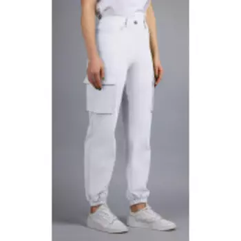 Брюки Mirolia-889/3 В цвете: Белый; Размеры: 56,50,52,46,48,54,44