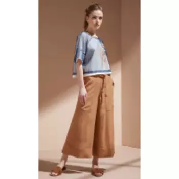 Брюки Nova Line-4486 В цвете: Коричневый; Размеры: 46,48,44,42