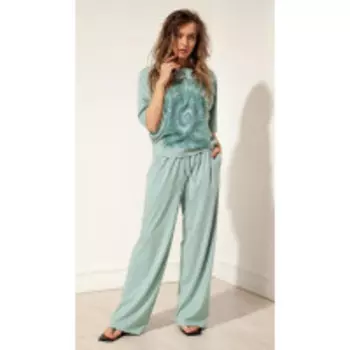 Брюки Nova Line-4869/1 В цвете: Зеленый; Размеры: 50,52,46,48,44,42