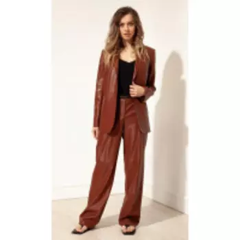 Брюки Nova Line-4872 В цвете: Красный, Коричневый; Размеры: 50,46,48,44,42