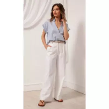 Брюки Nova Line-4886 В цвете: Белый; Размеры: 50,52,46,48,44,42