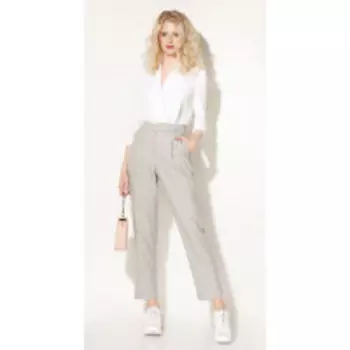 Брюки Prio-715460 В цвете: Серый; Размеры: 50,48,42