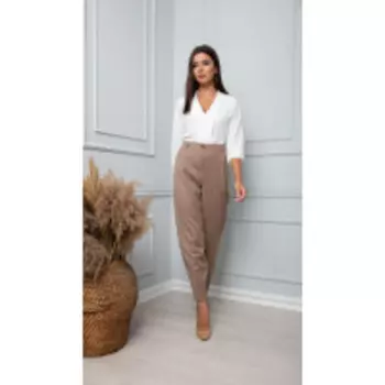 Брюки Sandyna-13859 В цвете: Коричневый; Размеры: 50,52,46,48,54,44
