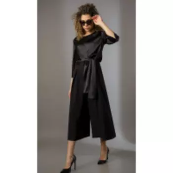 Брюки Сч@стье-7184-2 В цвете: Черный; Размеры: 56,58,50,52,46,48,54,44,42