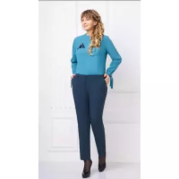 Брюки Swallow-049/4 В цвете: Синий, Черный; Размеры: 50,52,48