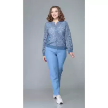 Denissa Fashion-1344/1 В цвете: Голубой; Размеры: 50,52,46,48,54,44