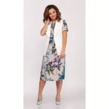 DilanaVIP-0220 В цвете: Белый, Бежевый, Разноцветный; Размеры: 50,44,42