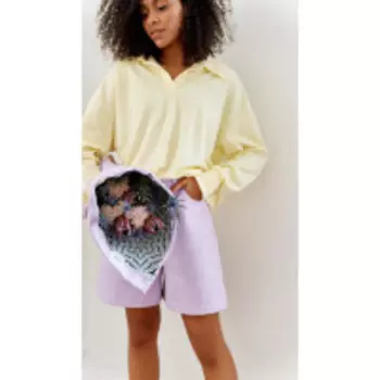 Джемпер Beauty-3973/2 В цвете: Желтый; Размеры: 46,44,42