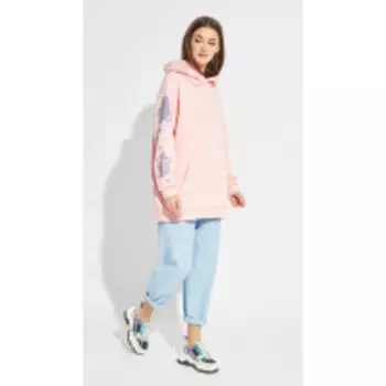 Джемпер Buter-2166-2 В цвете: Розовый; Размеры: 50,52,46,48,54,42