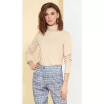 Джемпер Kaloris-1675/1 В цвете: Бежевый; Размеры: 50,52,46,48,44,42