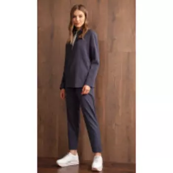 Джемпер Nova Line-20278 В цвете: Синий; Размеры: 50,52,46,44,42