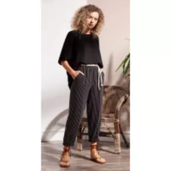 Джемпер Nova Line-20281 В цвете: Черный; Размеры: 50,52